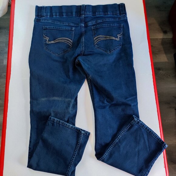 Lee Rider jeans denim blue women's waist size 18 - Picture 3 of 12